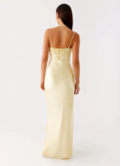 Belize Maxi Dress - Yellow