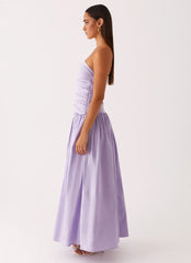 Carmel Maxi Dress - Lavender