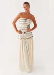 Zariah Maxi Dress - Ivory