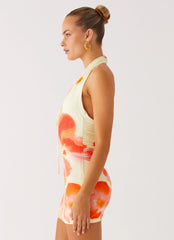 Know You Better Mini Dress - Mimosa Blossom